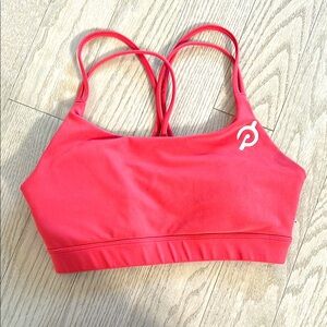 Peloton Women's Pink Sports Bra